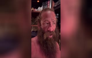 The Liver King Seems To Have Lost His Marbles, Looks Like A Madman, Keeps Asking Joe Rogan To Fight Him