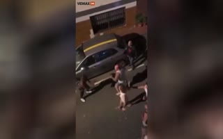 Violent African Migrant Picks The Wrong Spanish Neighborhood To Get Violent